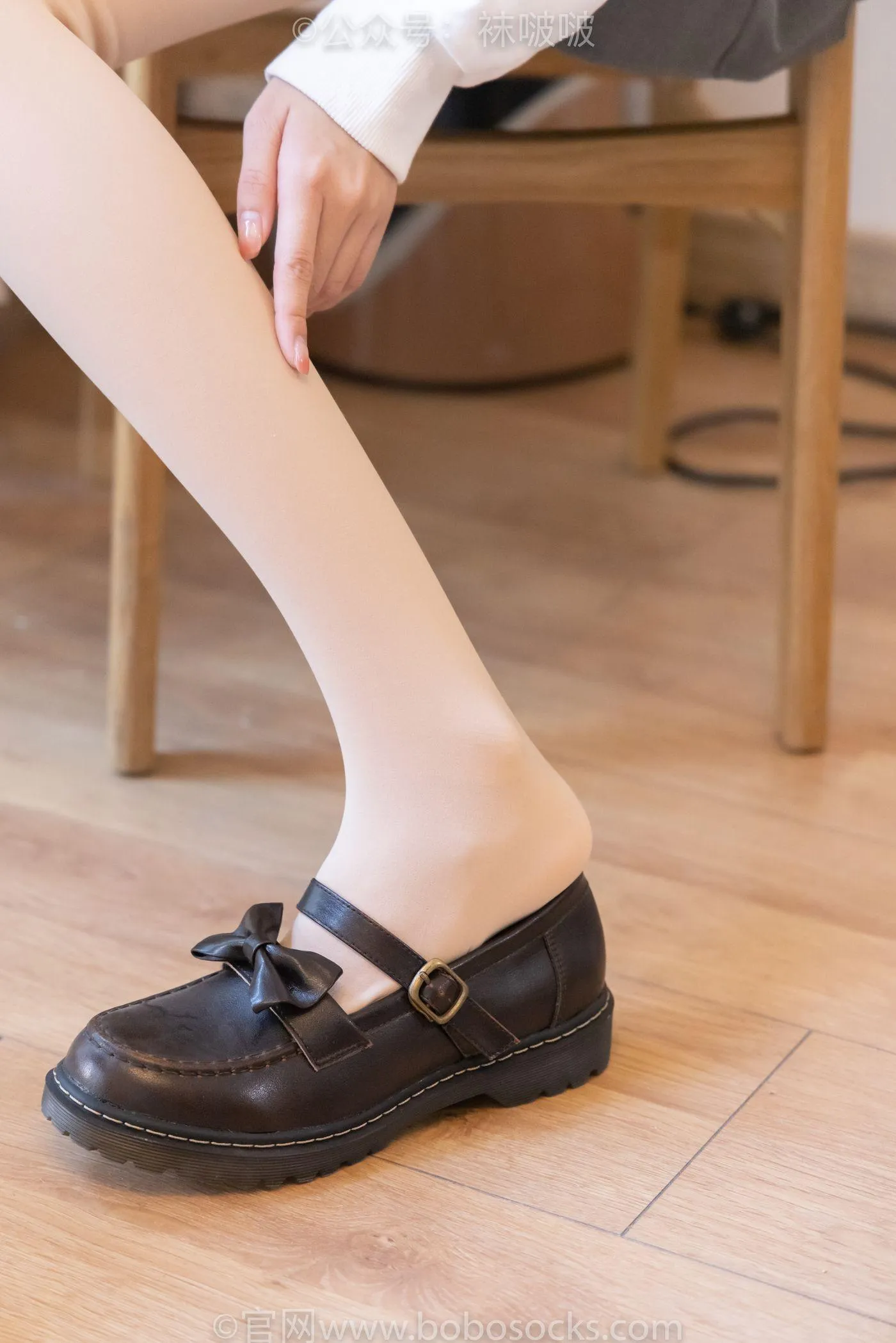 [BoBoSocks袜啵啵]NO.047 稚予-皮鞋、厚肉丝 [131P]插图6